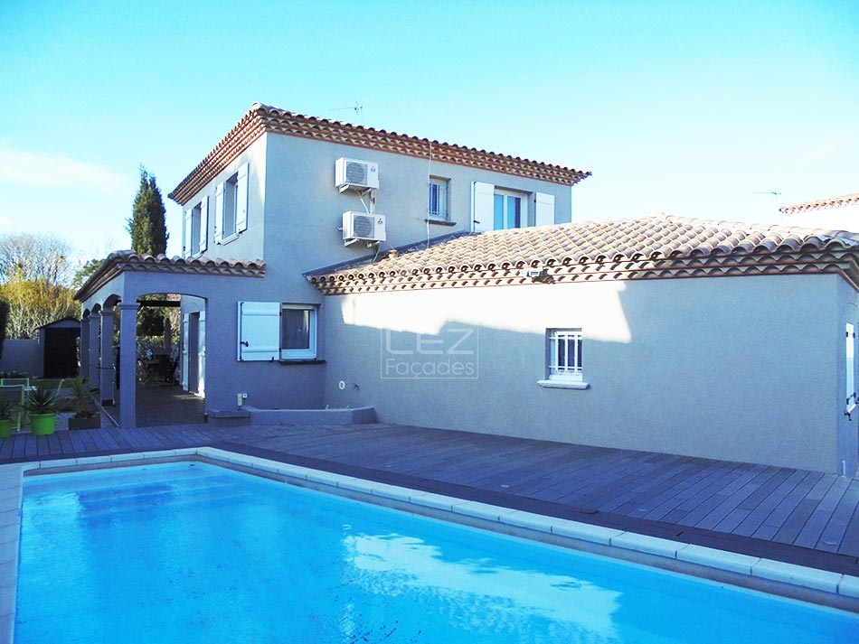 Façadier d'une maison à Mauguio, 34130, Hérault